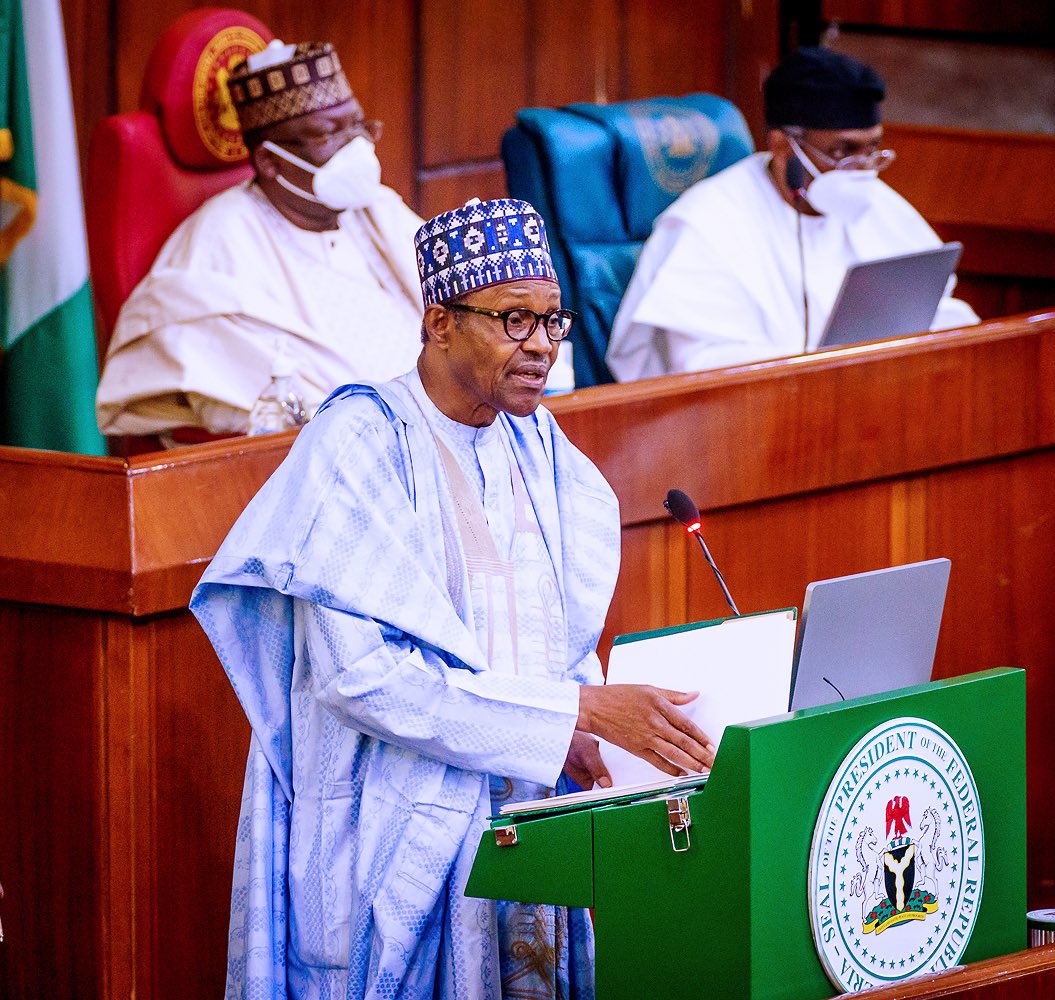 2021 Budget: President Buhari Presents Estimates To National