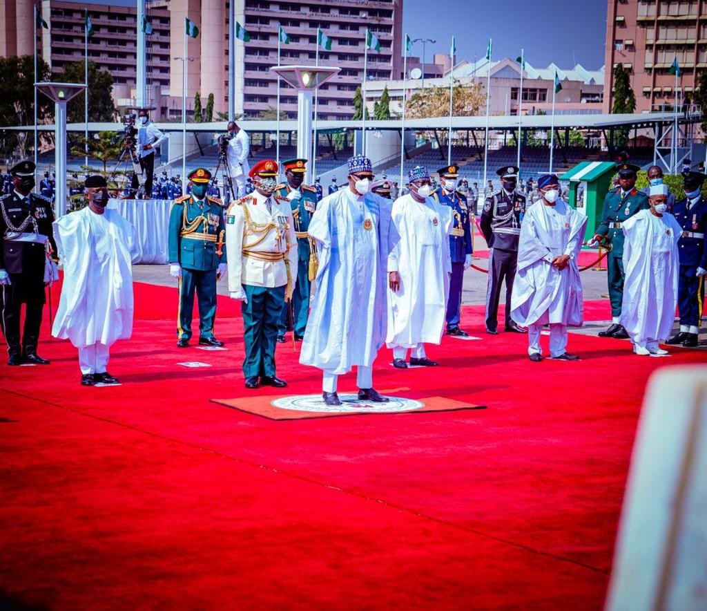 Buhari Participates At The Wreath Laying Ceremony Of 2021 Ar