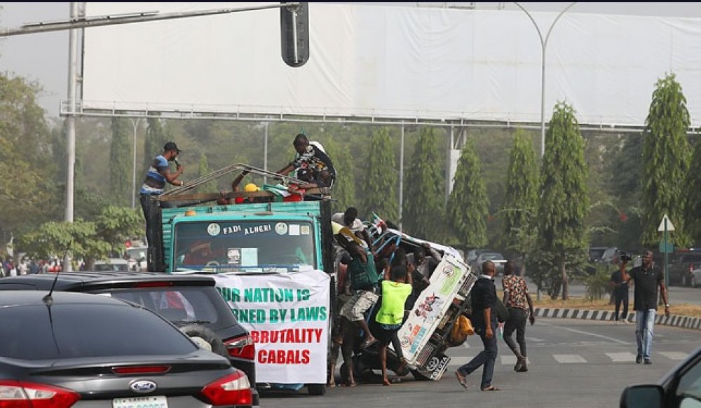 Abuja: PDP Protesters Involved In Vehicular Accident