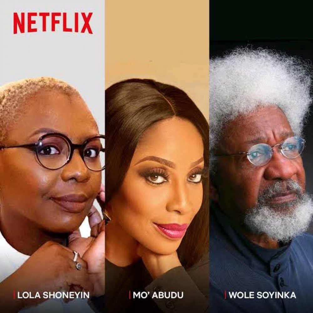 Netflix, Mo Abudu Sign Deal To Produce Prof. Wole Soyinka, L