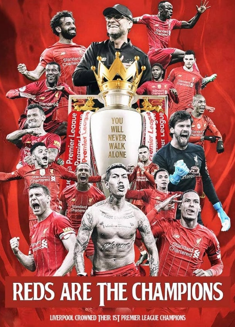 EPL: Liverpool Become Champions After 30 Years 