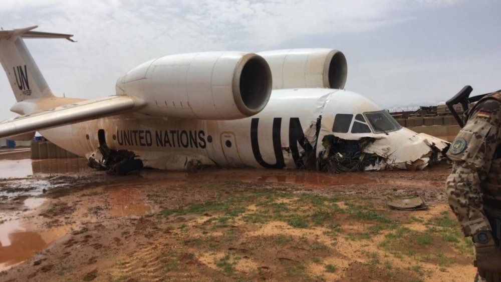 UN Aircraft Crash-Lands In Malian City, 11 Injured