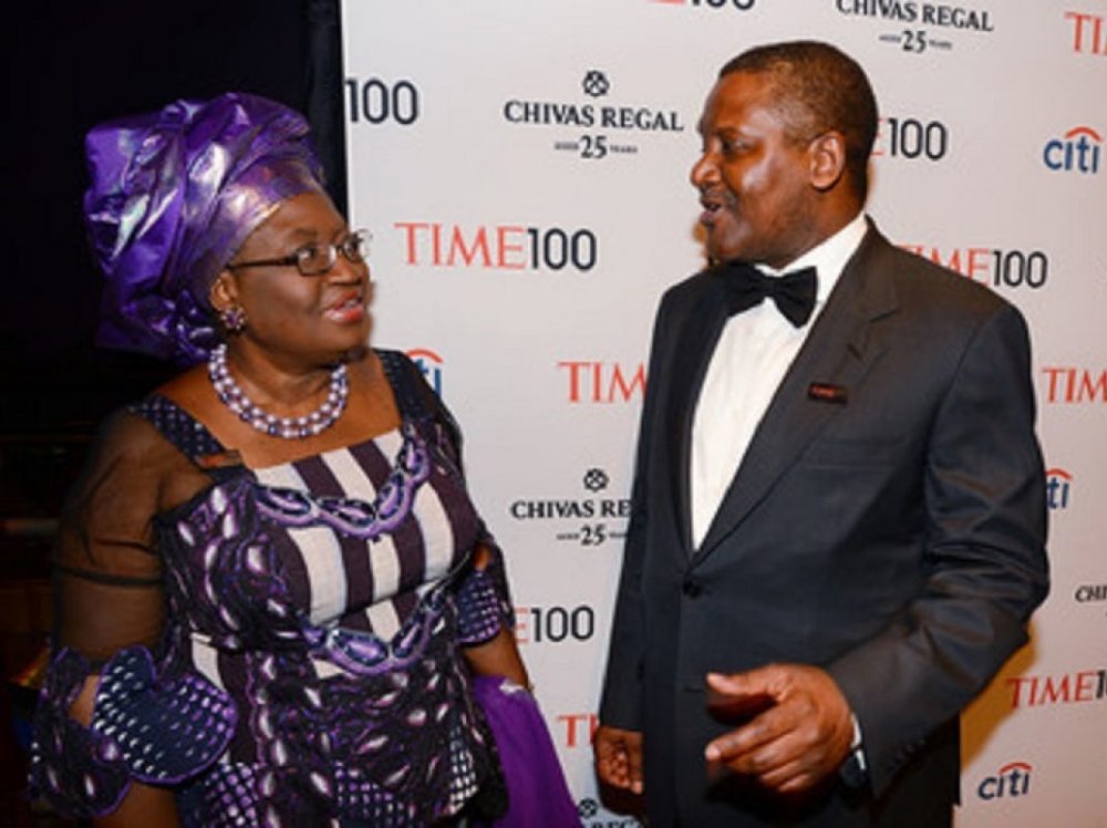 WTO-DG: Aliko Dangote Bets On Okonjo-Iweala As Prominent Lea