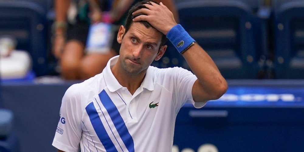 Novak Djokovic Disqualified From US Open After Hitting Line 