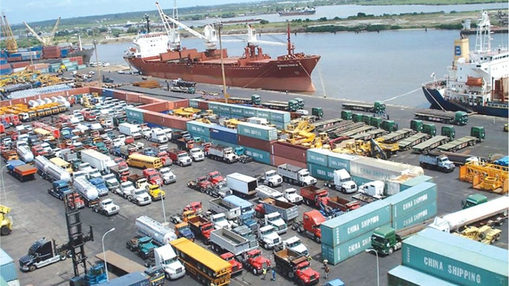 (VIDEO) Nigeria Ports Authority Set Ablaze