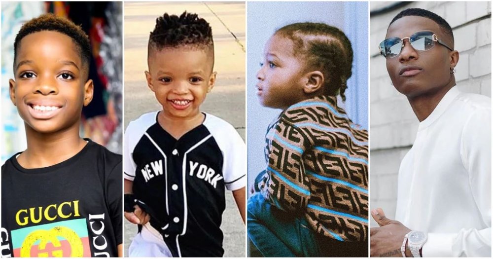 Wizkid Elated As His Sons Meet For The First Time