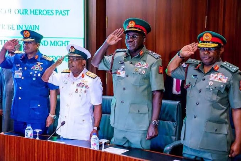 New Service Chiefs: Problem Doesn't Lie With Buratai And Co.