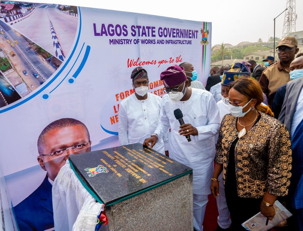 Sanwo-Olu Commissions Flyover, Four Road Projects In Alimosh