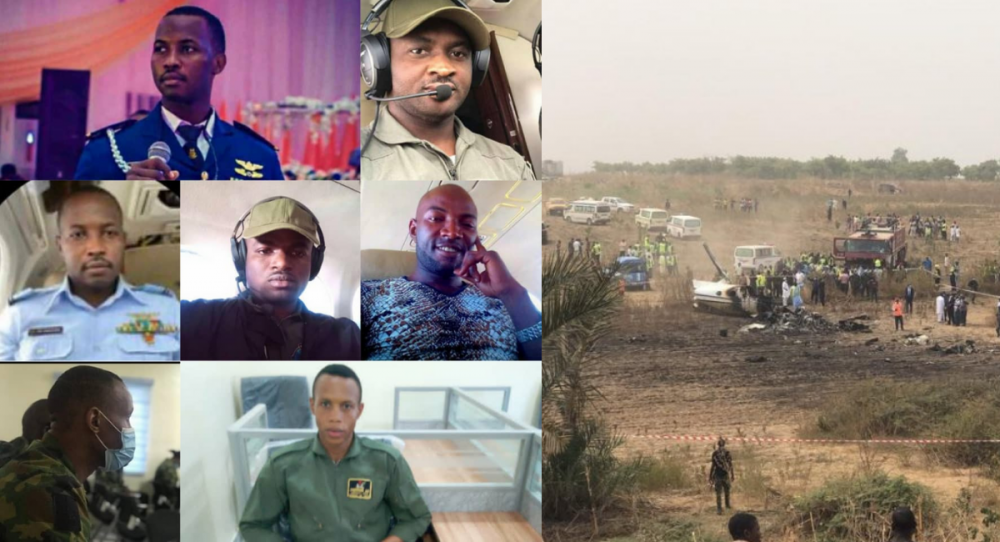 See Full List Of Military Personnel Killed In Abuja Plane Cr
