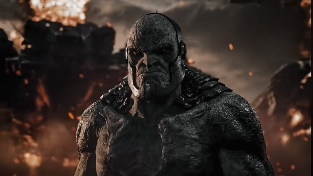 Darkseid, the secondary antagonist in ZACK SNYDER'S JUSTICE LEAGUE