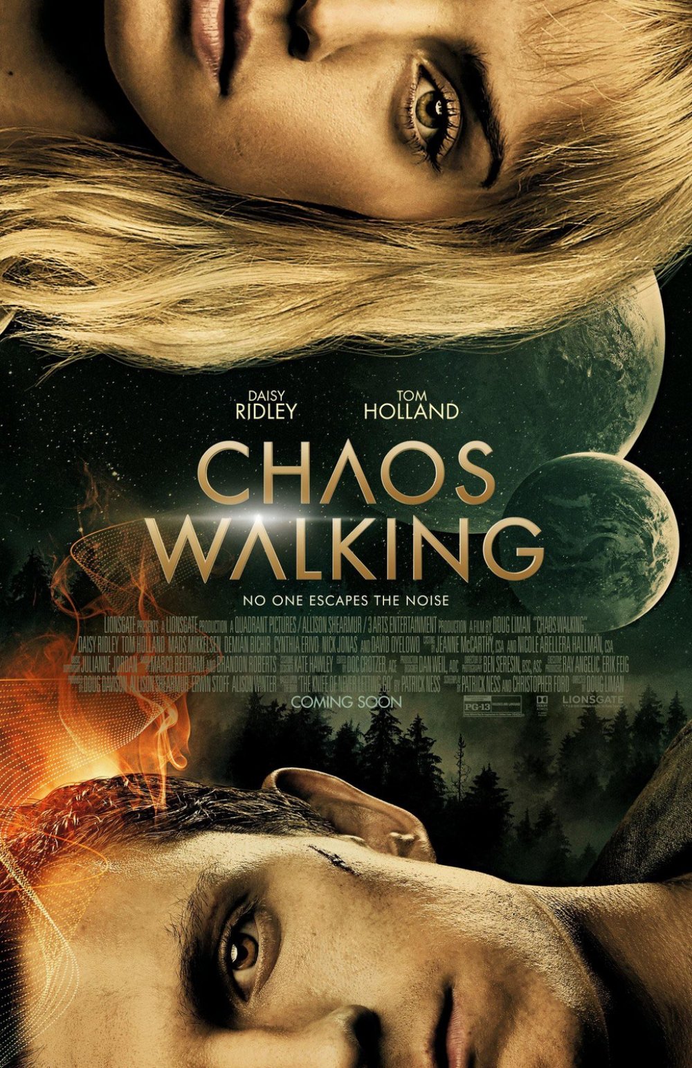 CHAOS WALKING movie poster