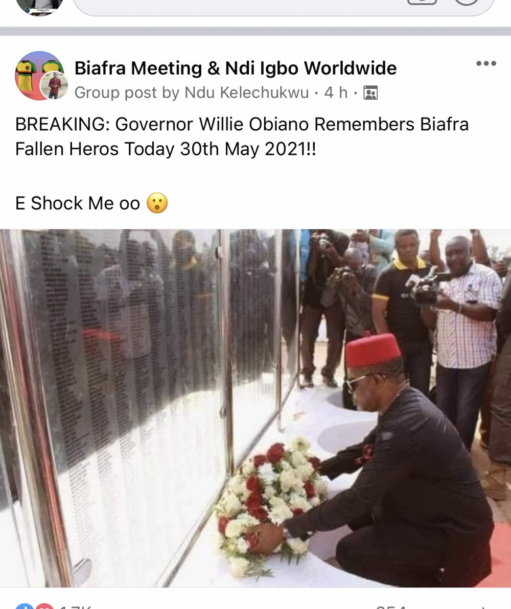 Biafra latest news