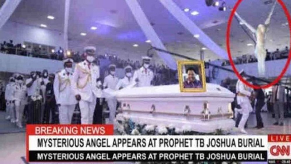 FACT CHECK: Did Mysterious Angel Appear At TB Joshua's 'Secr