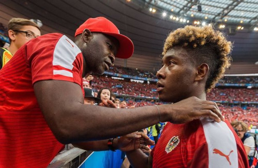 George and David Alaba | Image Source: PA Images
