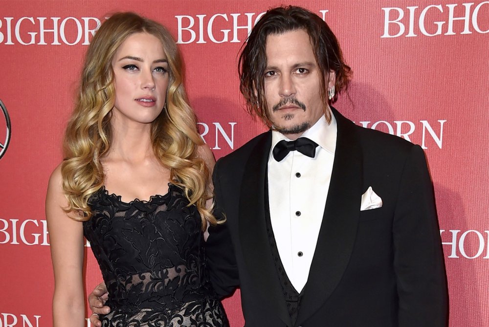Amber Heard and ex-husband Johnny Depp