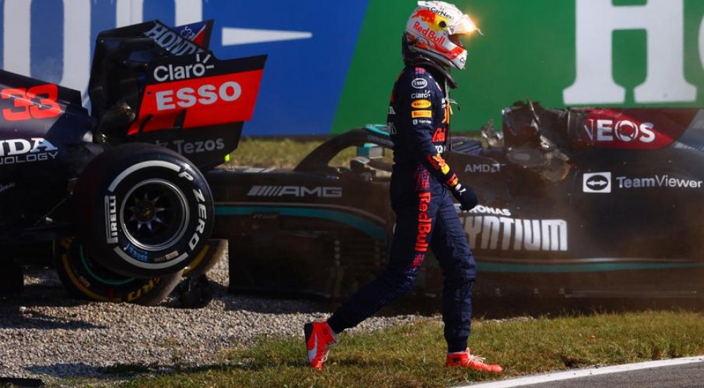 Italian Grand Prix: Verstappen, Hamilton Blame Each Other Fo